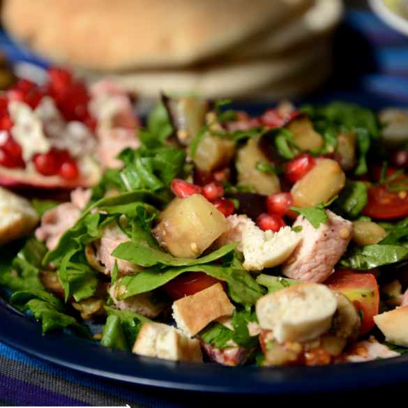 Chicken Pomegranate Salad